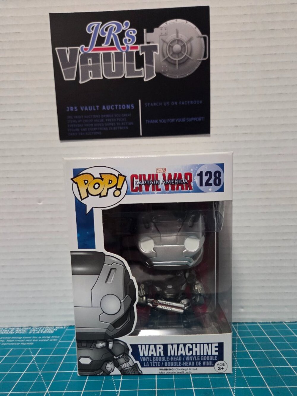 Funko POP Marvel Captain America Civil War War Machine 128 Vinyl Figure